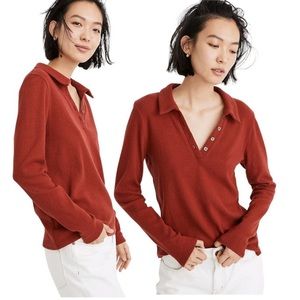 Brand new Madewell Cozy long sleeve Henley